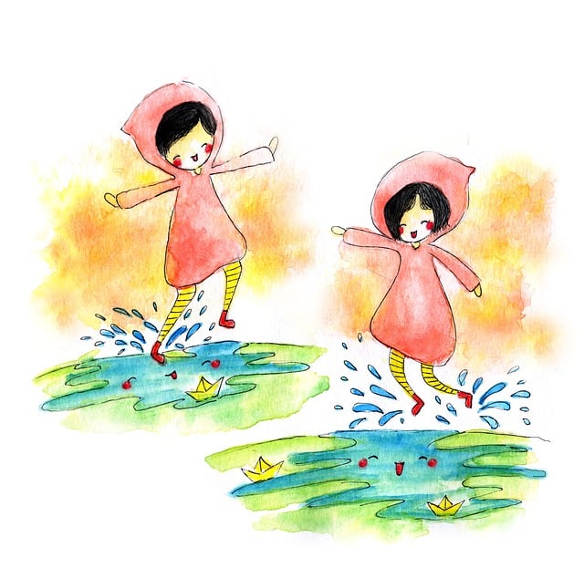 Free watercolour watercolor nature illustration