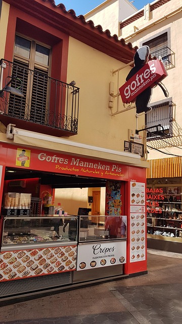 Benidorm, Stadt, Shop, Pfannkuchen