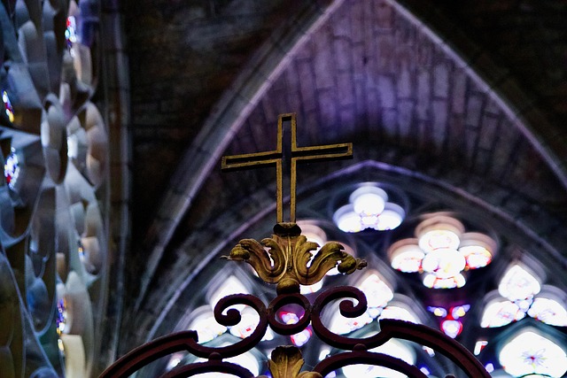 Kirche, Kathedrale, Kreuzen, Buntglas