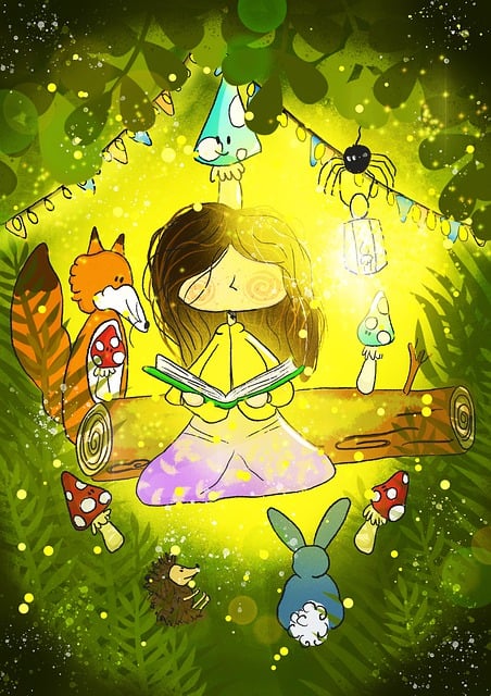 Free reading imagination childhood illustration
