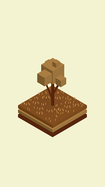 Free Tree Isometry illustration and picture