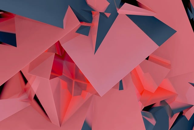 Free abstract art render illustration