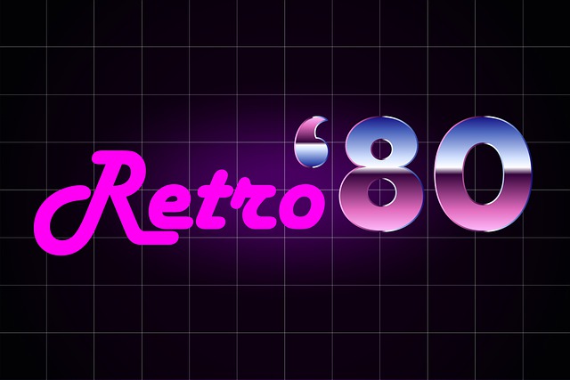 Retro Vintage, Tekst, 80, Nostalgie