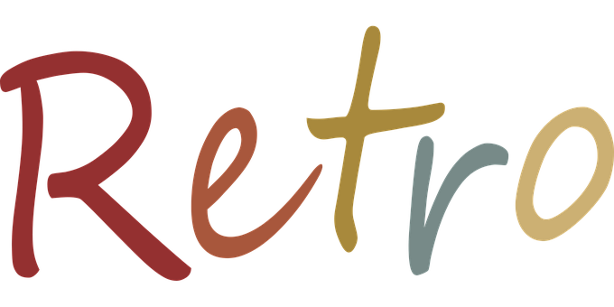 Retro, Inscription, Vintage, Text