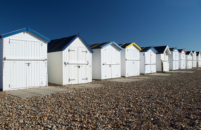 Free Beach Huts Beach photo and picture