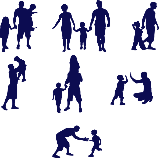 Free family love icons vector