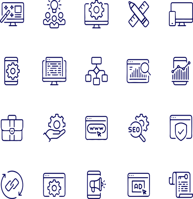 Free web internet technology vector
