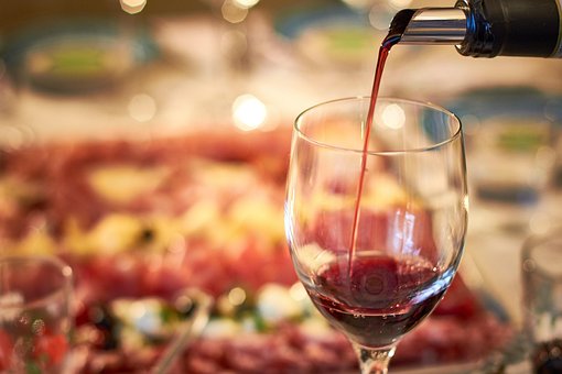 Drikke, Vin, Alkohol, Rødvin, Service