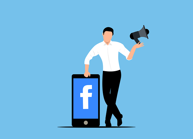 Free facebook social media digital marketing vector