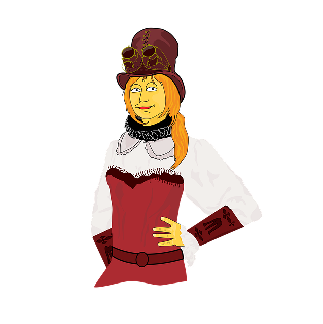 Free simpson cartoon woman cartoon illustration