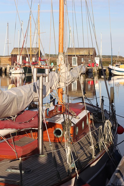 Barco A Vela, Porta, Barco, Navio