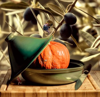 Free Pumpkin Olives illustration and picture
