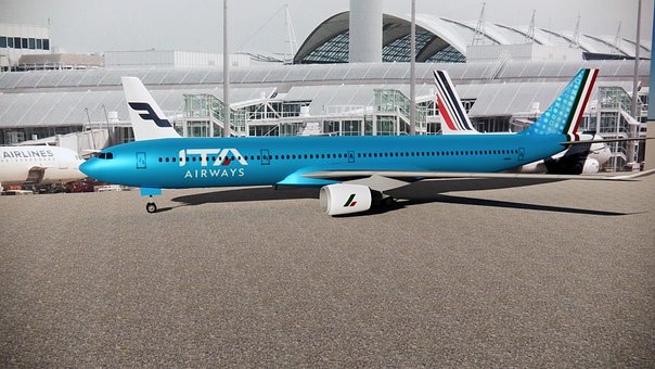 Free Alitalia Plane photo and picture