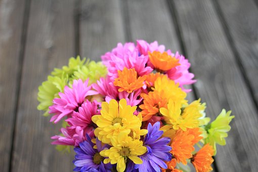 Blumen, Schöne Blumen, Strauß, Natur