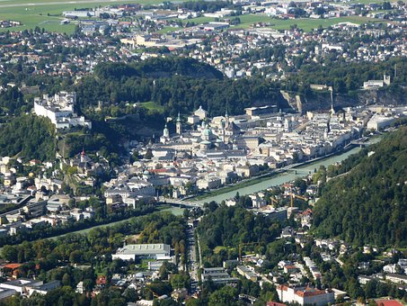 Salzburgo, Áustria, Salzach
