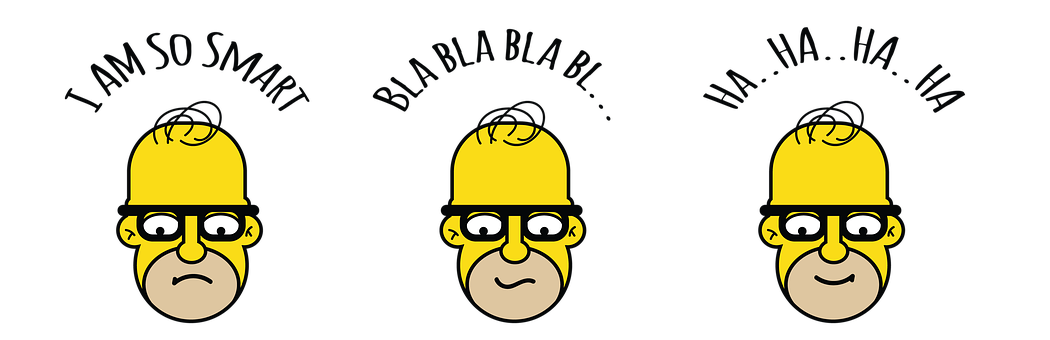 Homer Simpson, Tegneserie, Sød, Sjov