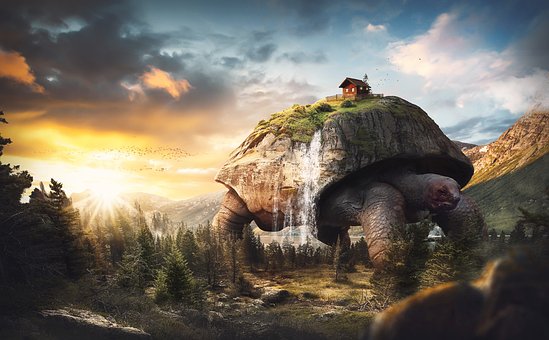 Free Turtle Mountain photo and picture