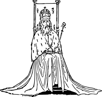 Konge, Eventyr, Trone, Royal