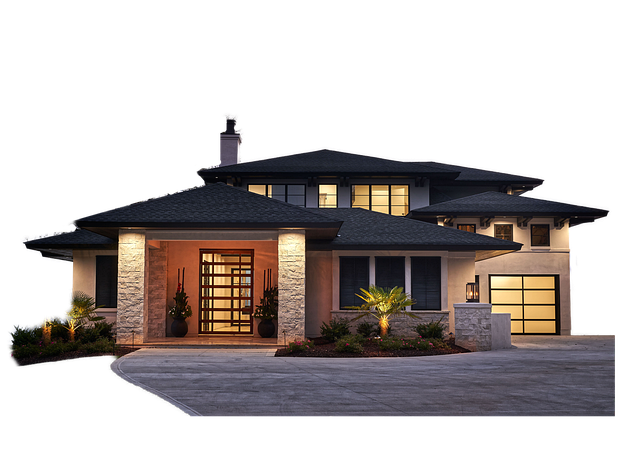 Free house architecture design illustration