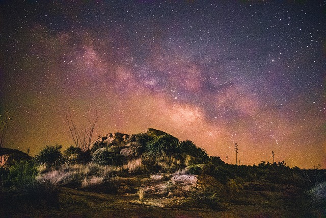 Mælkevejen, Stjernehimmel, Bjerg