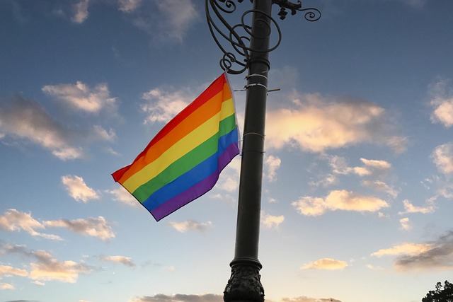 Lgbt Flag, Stolzflagge, Prag, Lgbtq