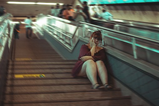 Free By Herself Loneliness photo and picture
