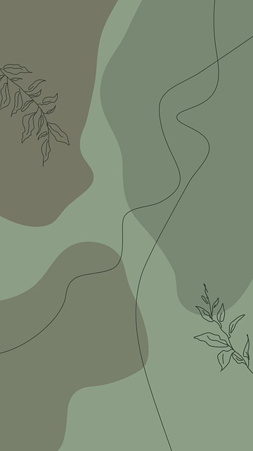 Fundal Minimalist, Doodles De Frunze