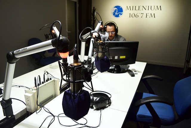 Free Radio Microphone photo and picture