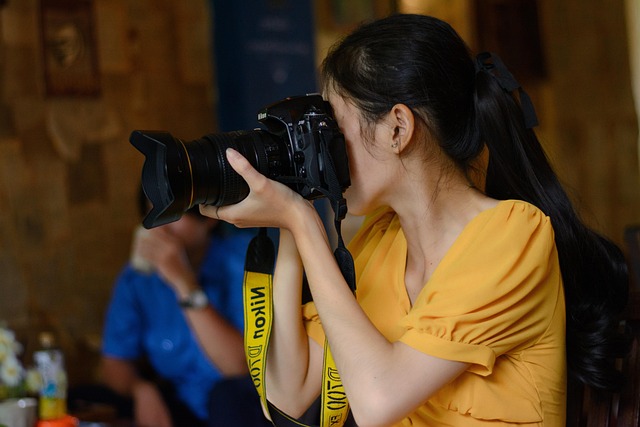 Frau, Ein Foto Machen, Fotograf