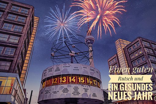 Berlin, Alexanderplatz, Godt Nytår