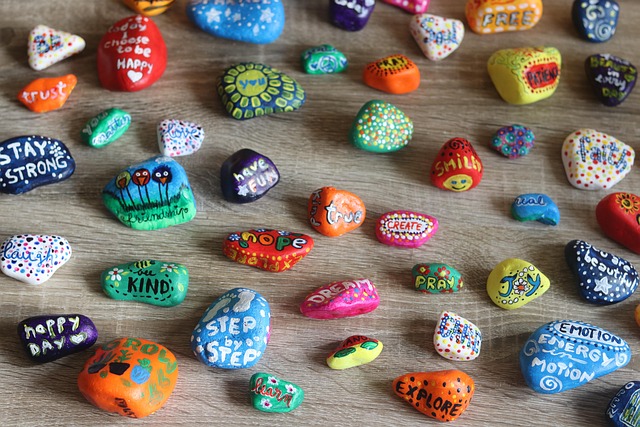 Free Painting Stones photo and picture