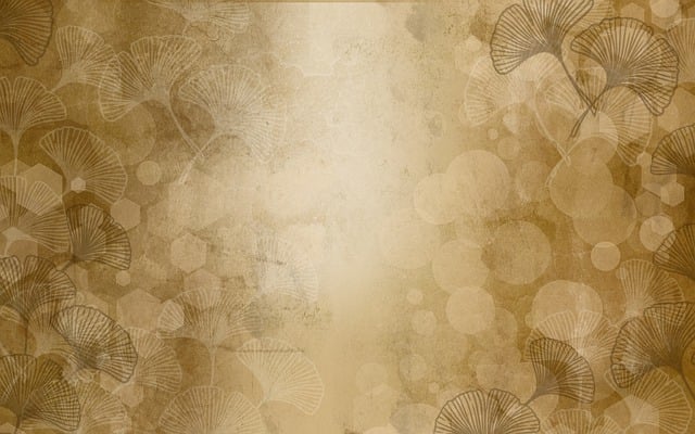 Free leaves pattern background illustration