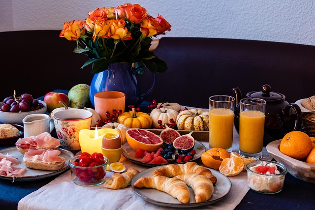 Free Breakfast Croissant photo and picture