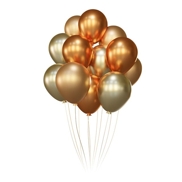 Balões, Decoração, Feliz Aniversário