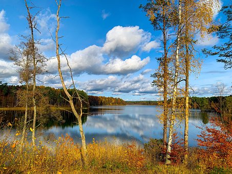 Free Lake Autum photo and picture