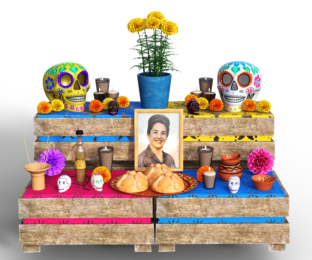 Tag Der Toten Día De Muertos Altar Kostenloses Bild auf Pixabay Pixabay