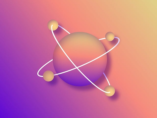Free atomic science space illustration
