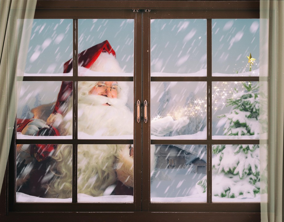 Papá Noel, Navidad, Feliz Navidad, Fondo Digital