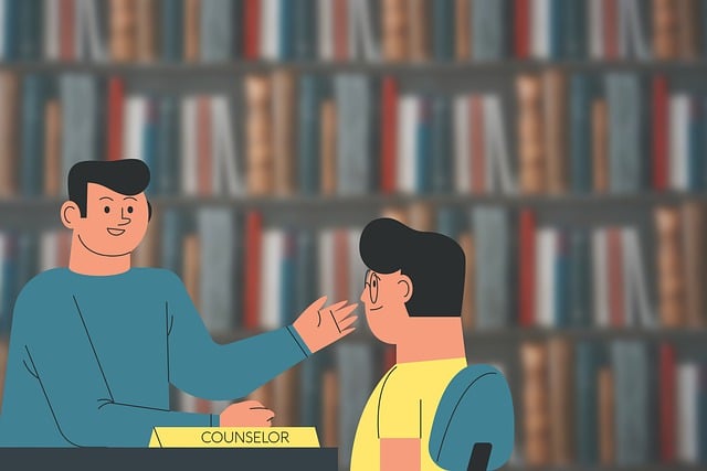 Free counselor welfare strengths illustration