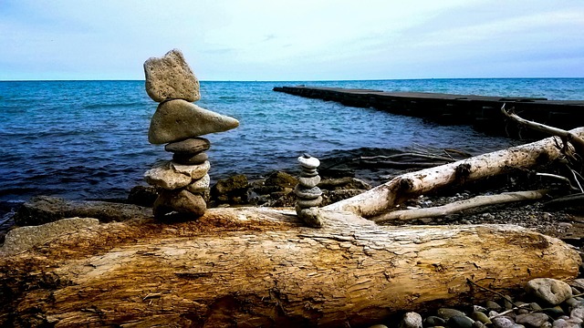 Free Shoreline Rocks photo and picture