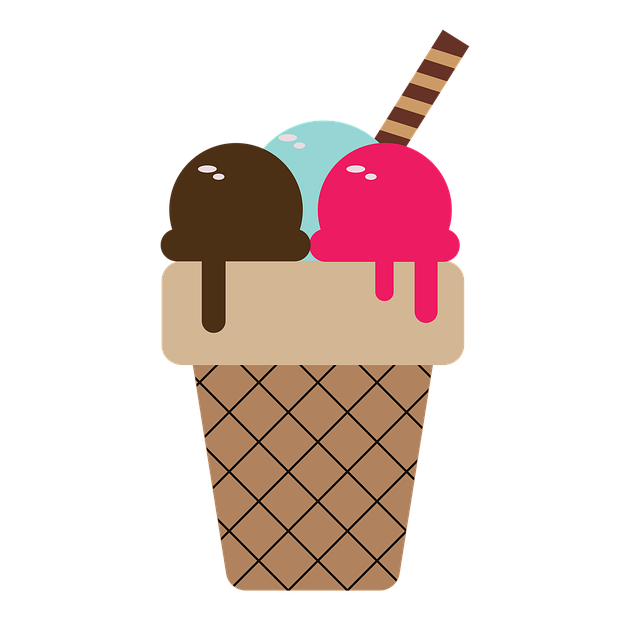 Free Ice Cream Dessert illustration and picture