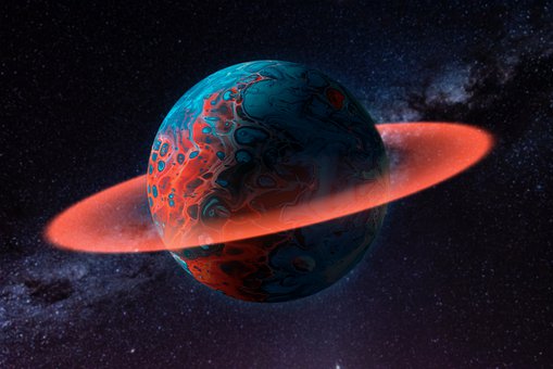Planet, Universum, Raum, Kosmos