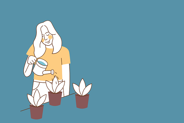 Free gardening plants hobby illustration