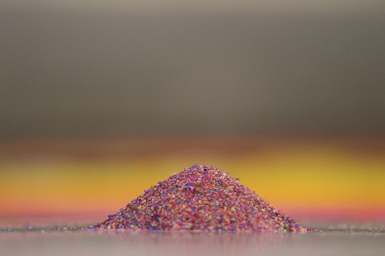Colored Sand Rangoli (रंगीत वाळू रांगोळी)