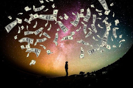 Geld, Geld Regen, Geschenk, Resonantie