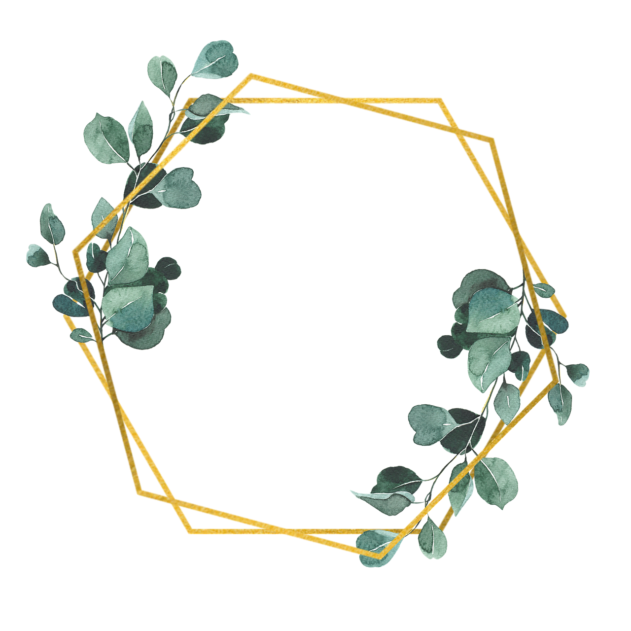 Free leaves the foliage frame vector