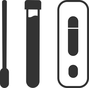 Selbsttest, Coronavirus, Symbol