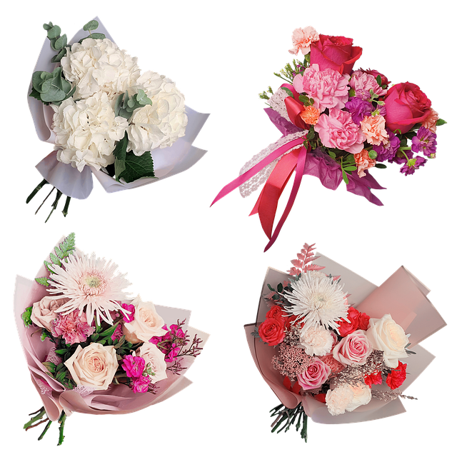 Free flowers bouquet flower composition illustration
