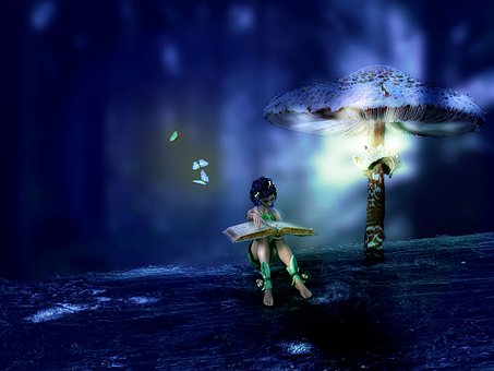 Fundo, Fada, Fantasia, Magia
