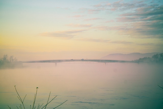 Free Bridge River photo and picture